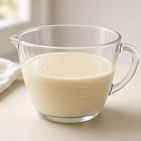 Illustrative photo for Anchor Hocking 2-Quart Glass Batter Bowl