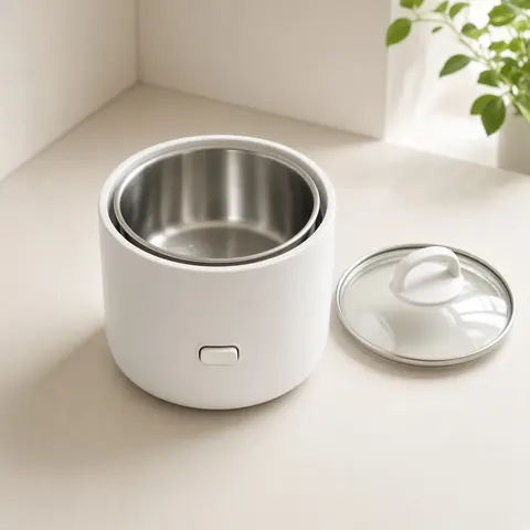 Illustrative photo for Aroma Select Stainless 6-Cup Rice Cooker (ARC-753SG)