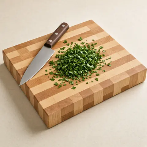 Illustrative photo for John Boos R-Board Maple Cutting Board, 18x12