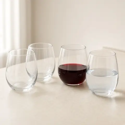 Illustrative photo for Bormioli Rocco Bodega Tempered Glass Tumblers, 12 oz, Set of 12