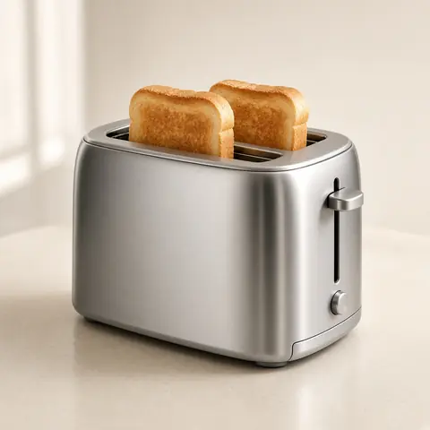 Illustrative photo for Breville BTA820XL Die-Cast Smart Toaster, 2 Slice