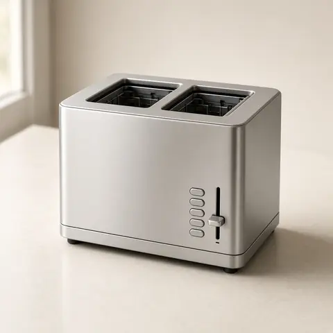 Illustrative photo for Breville BTA830XL Die-Cast Smart Toaster, 4 Slice