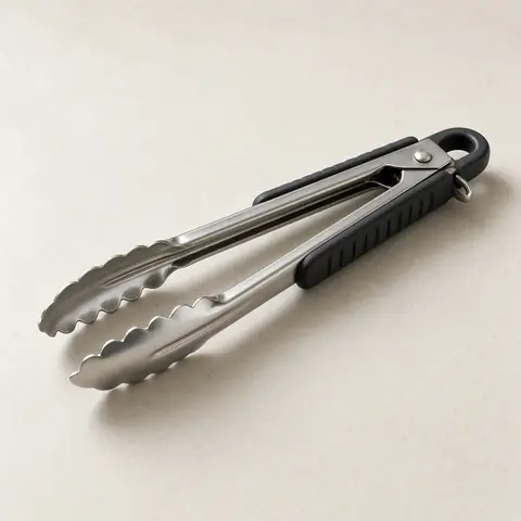Illustrative photo for OXO Good Grips 12-Inch Stainless Steel Locking Tongs