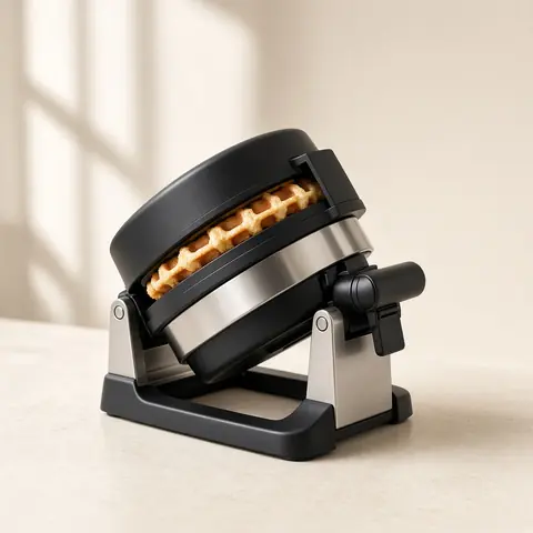 Illustrative photo for Presto 03510 Ceramic FlipSide Belgian Waffle Maker